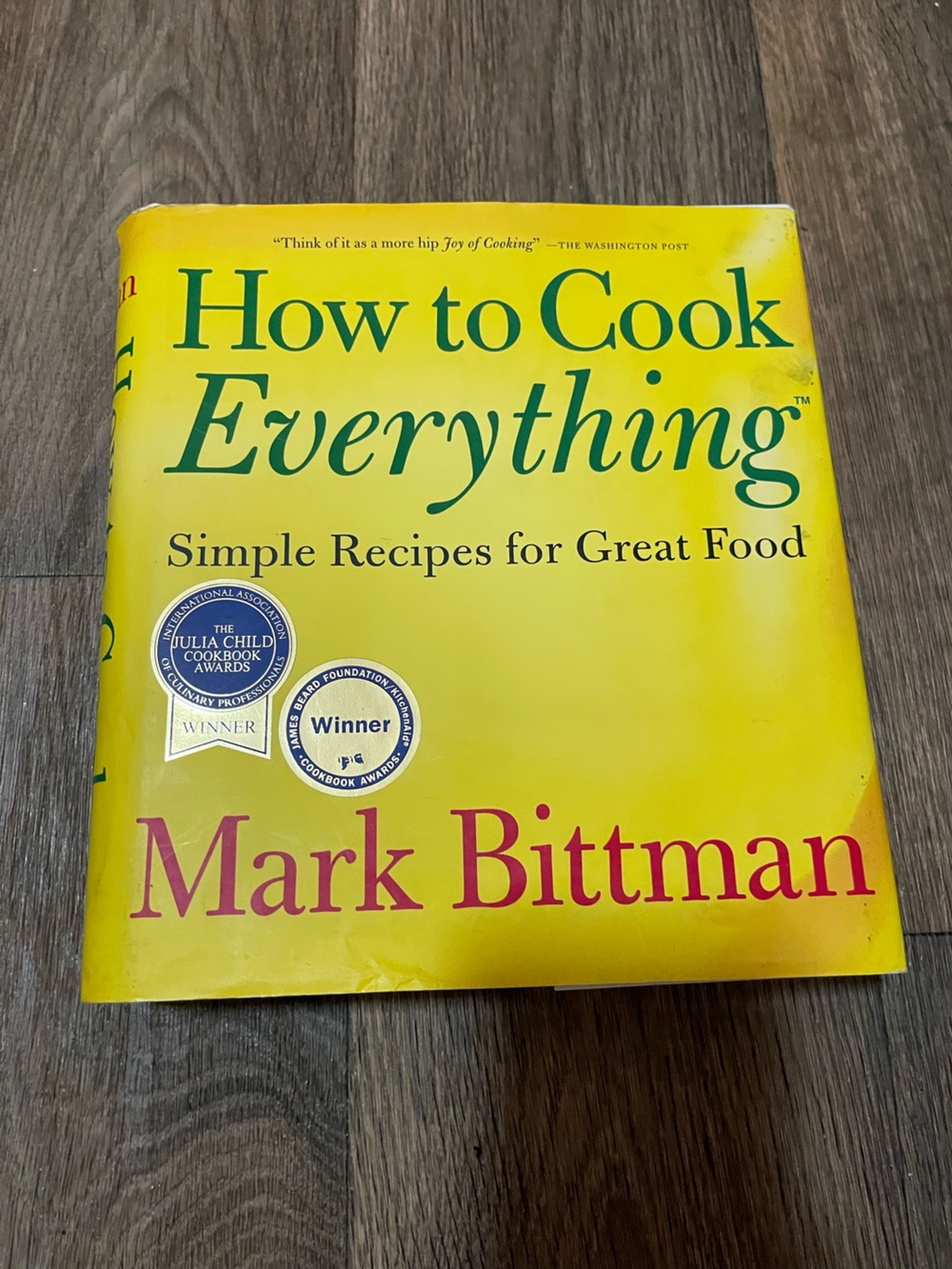 How to Cook Everything by Mark Bittman - Yellow Cookbook